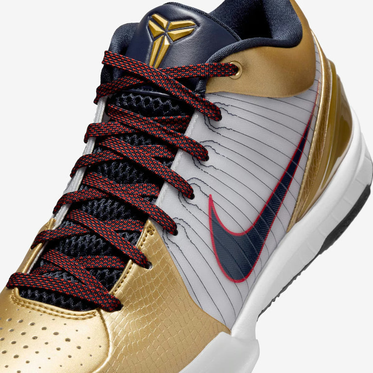Nike Kobe 4 Protro 'Metallic Gold and Dark Obsidian'