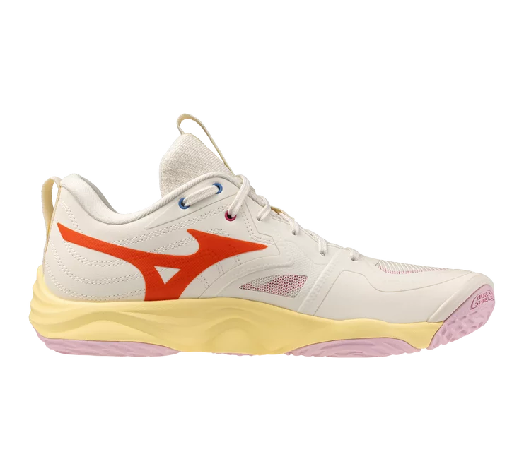 Mizuno Wave Momentum Elite 'PRISTINE-HIGH RISK RED'
