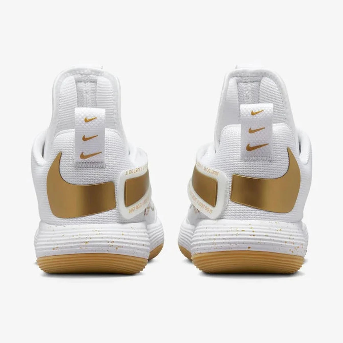 Nike React Hyperset 'Branco Metálico Dourado'