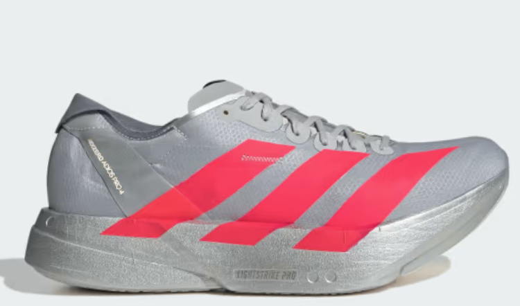 Adizero Adios Pro 4 'Silver - Red'