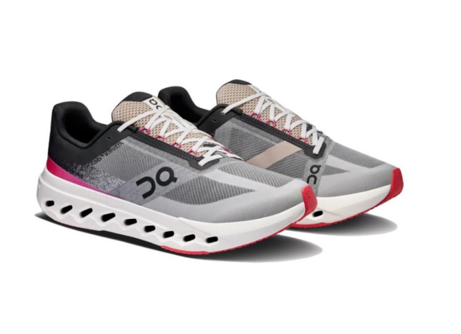 On Cloudsurfer Next 'black-gray-pink'