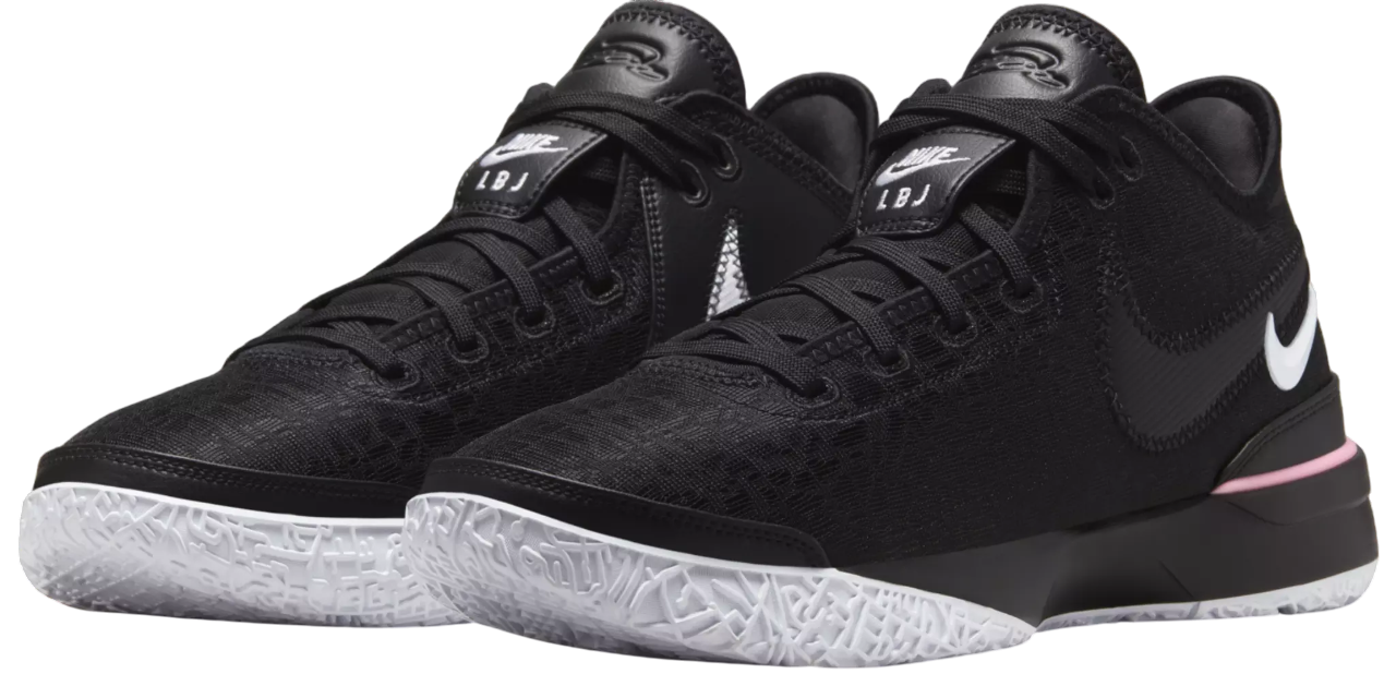 Nike LeBron NXXT Gen 'Black White Medium Soft Pink'